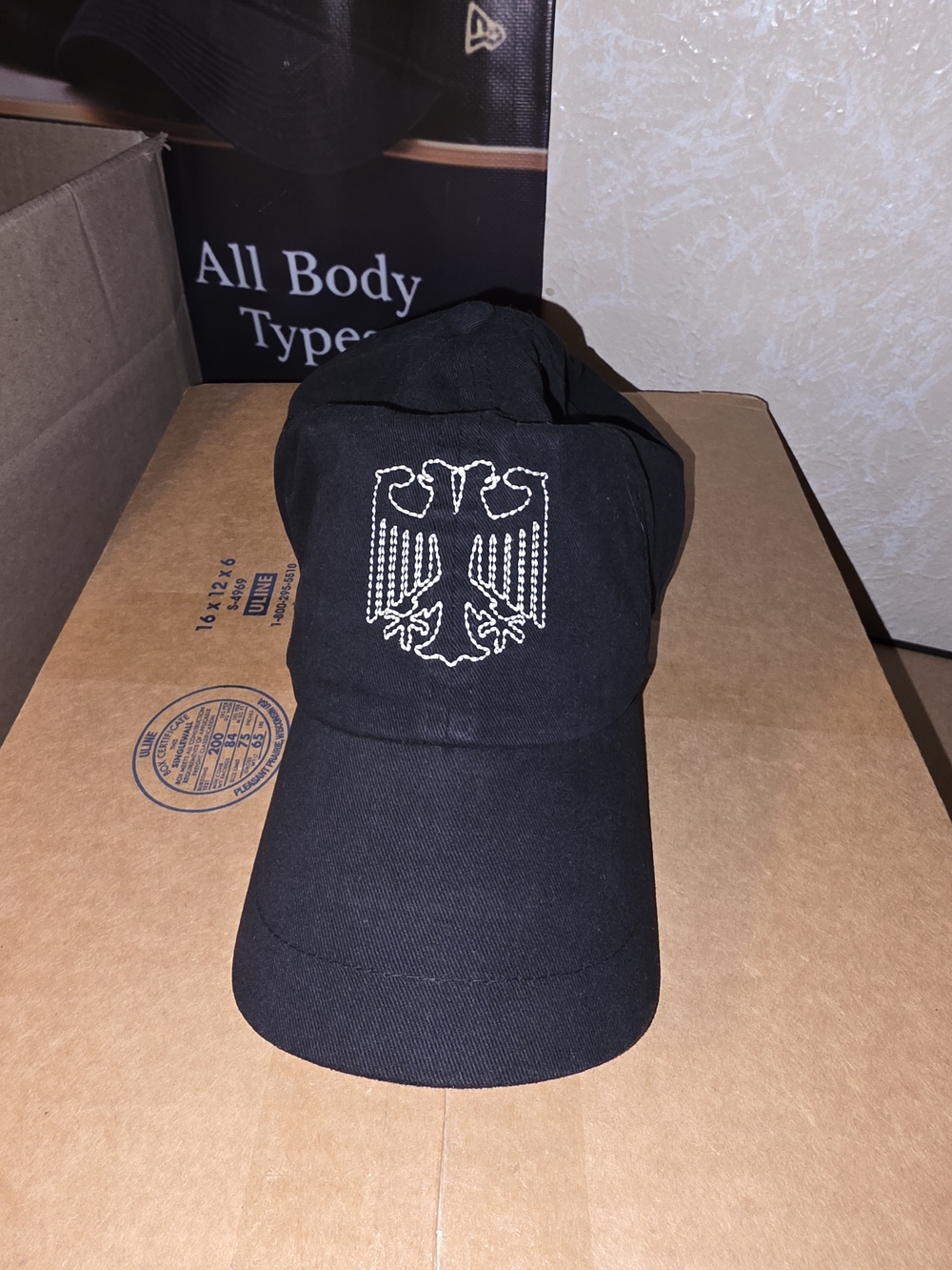 Yeezy x ¥$ Vultures Korea Exclusive Hat Goyang Stadium Black Cap